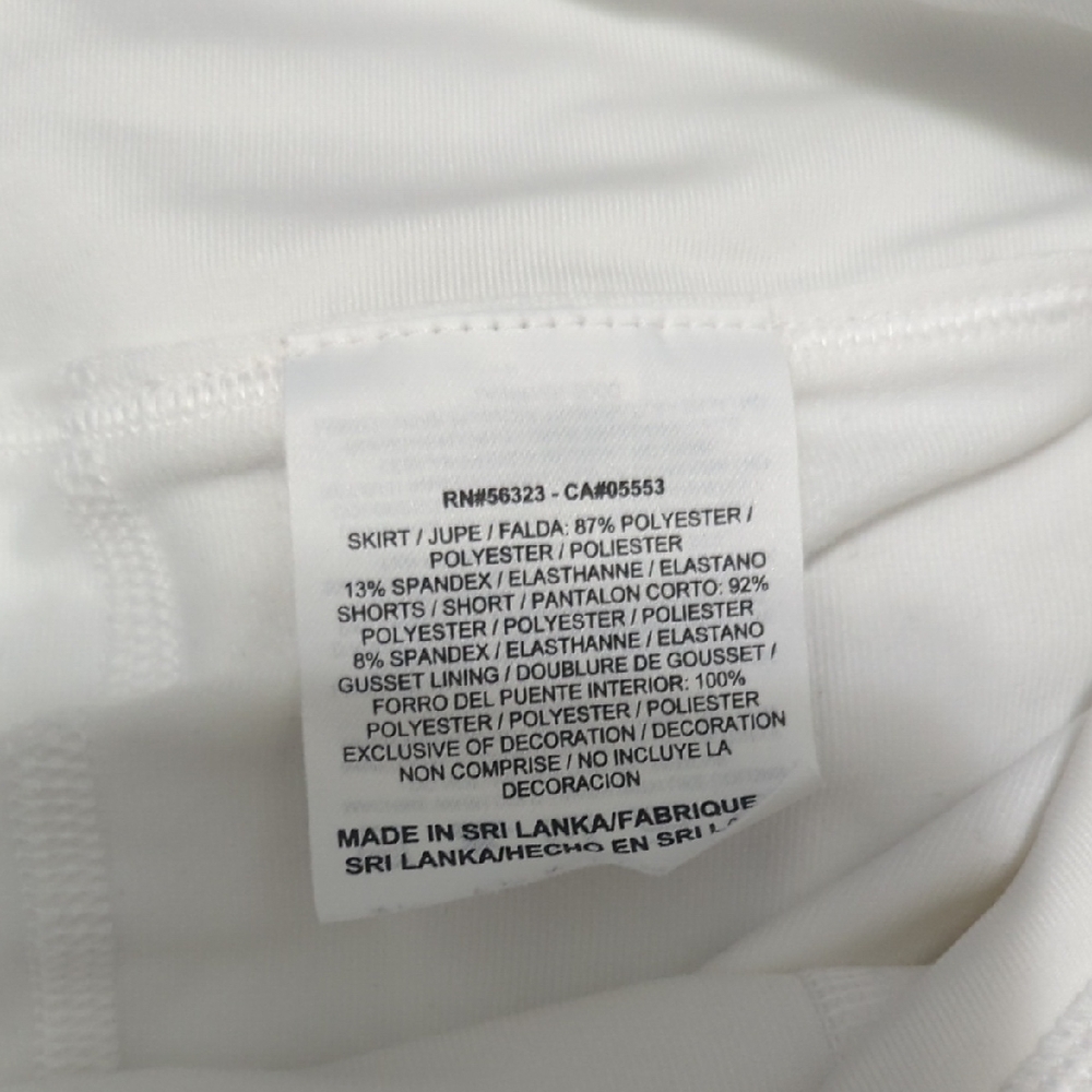 Nike Ivory Tennis Skirt Large - Picture 4 of 6